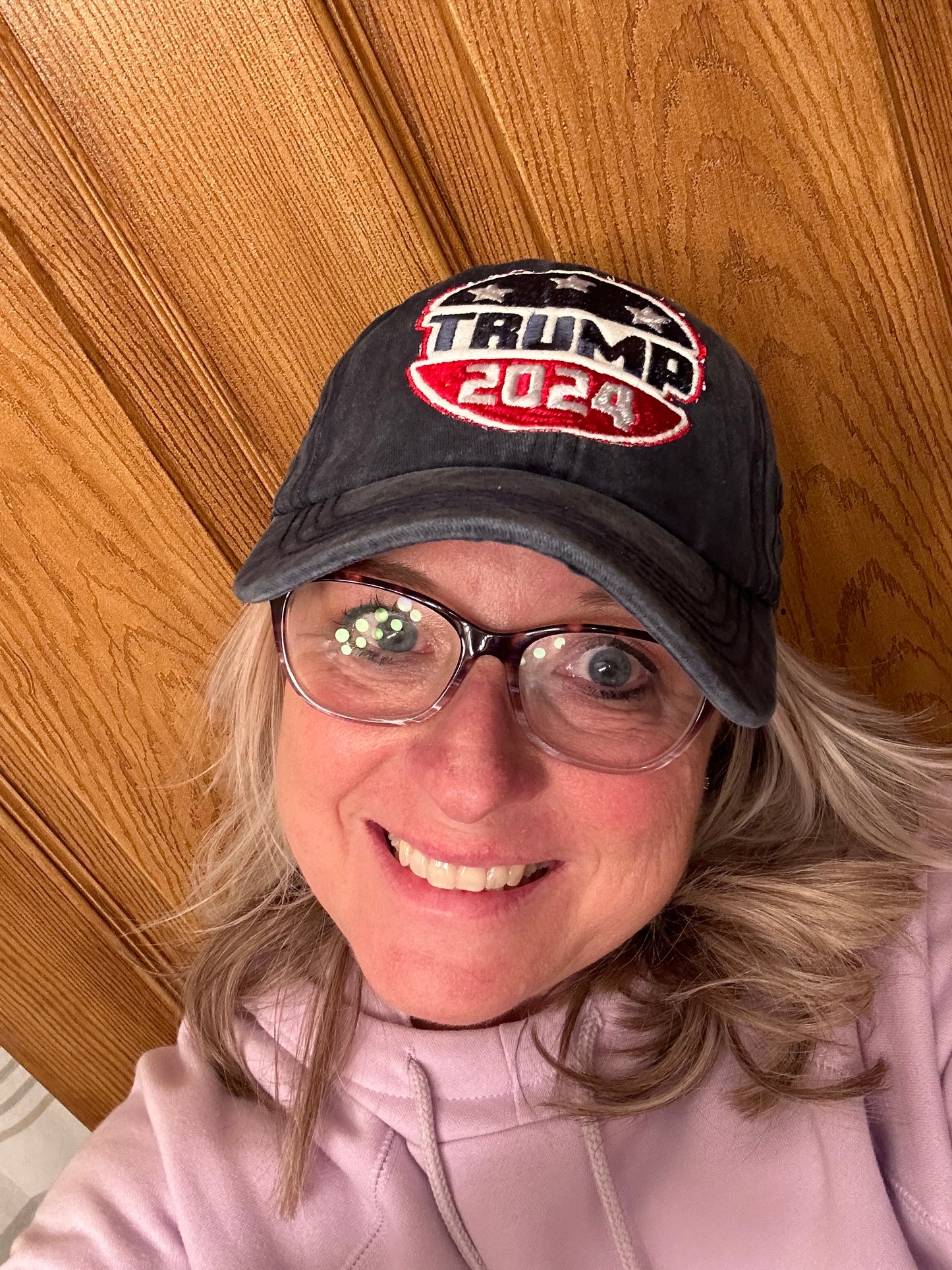 Women’s Trump 2024 Pony Cap MAGA Make America Great Again