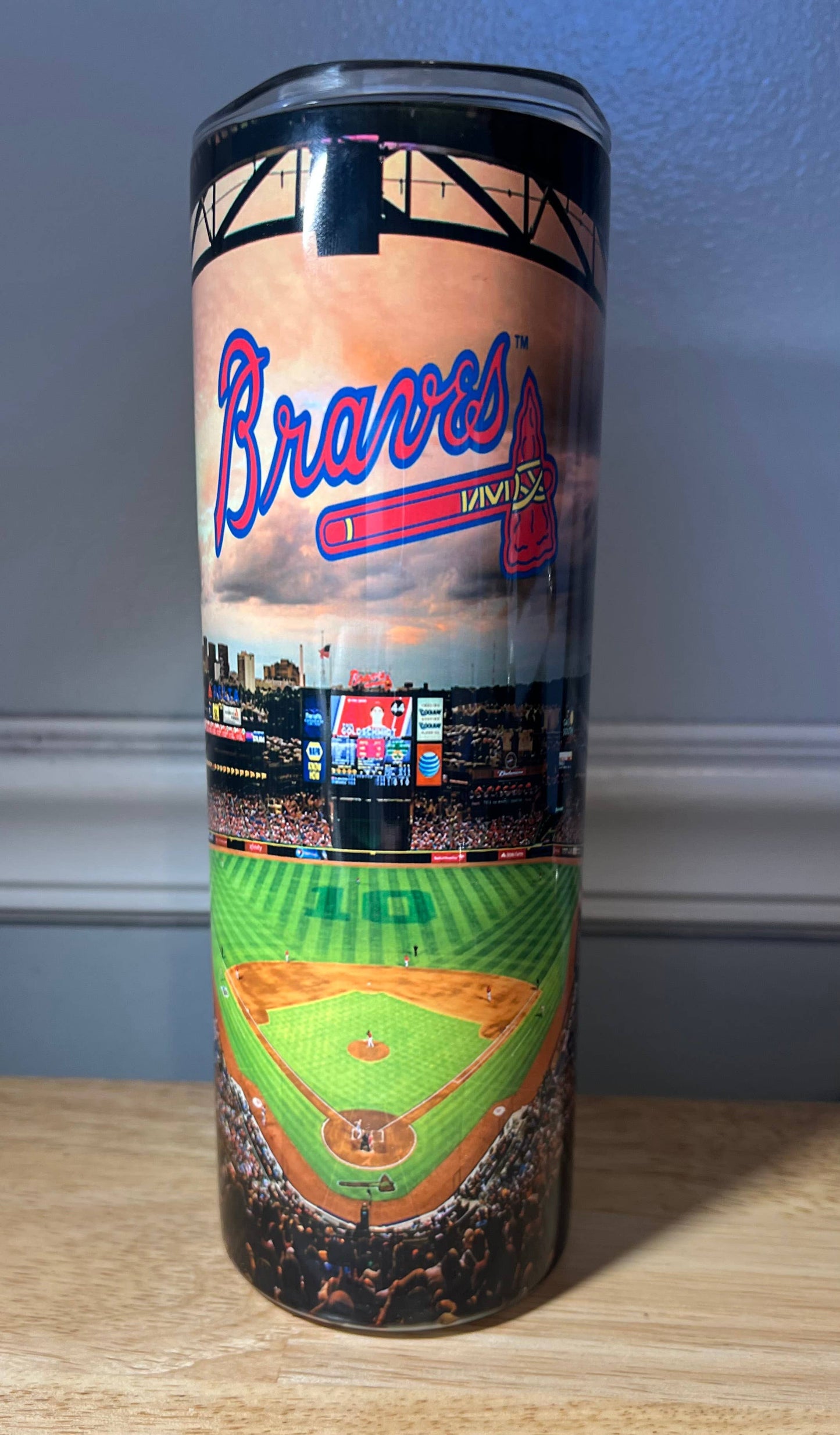 Braves Stadium Tumbler