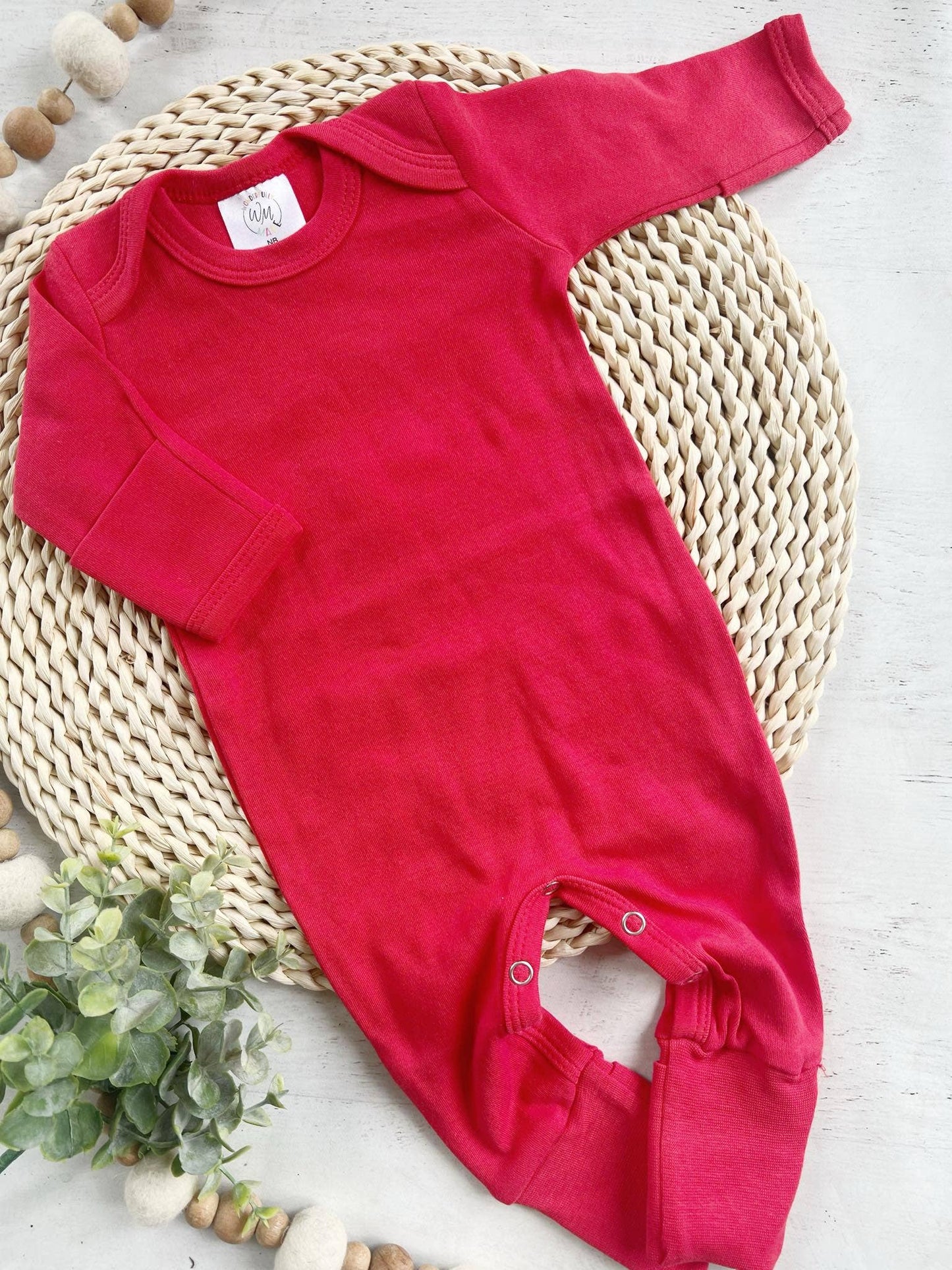 Baby Romper Wholesale Blank - Solids Patterns and Heathers