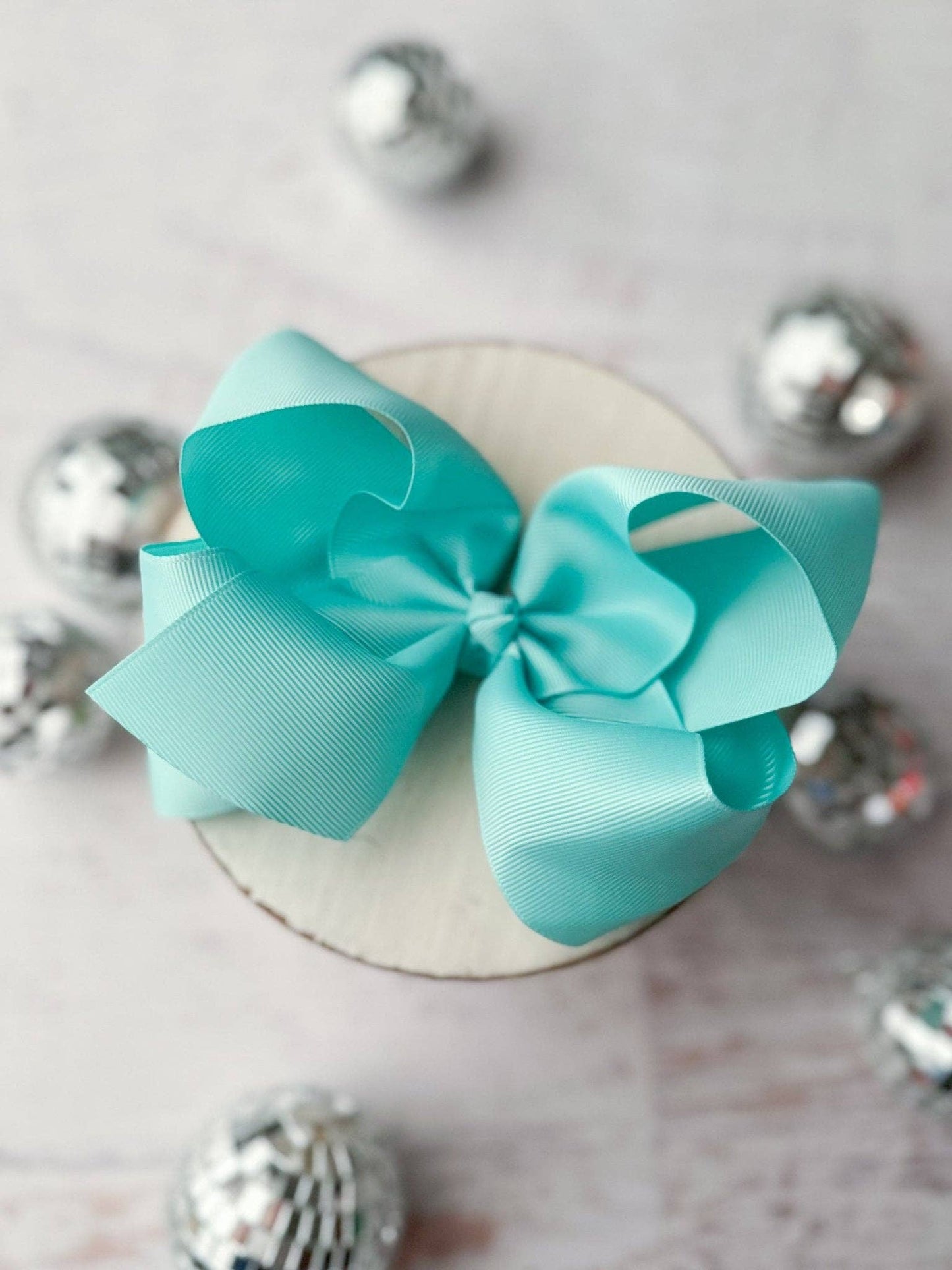 5.5" Oversize Grosgrain Hair Bow | Alligator Clip