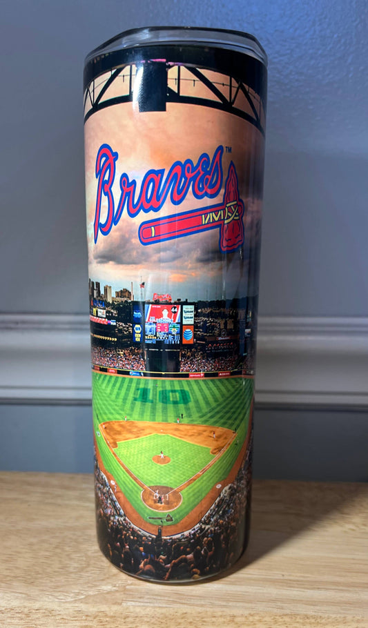 Braves Stadium Tumbler