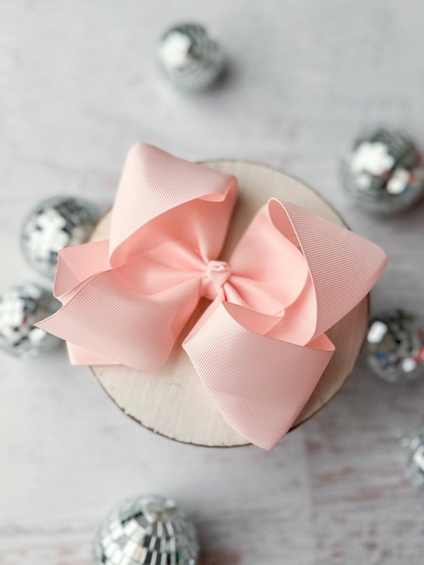 5.5" Oversize Grosgrain Hair Bow | Alligator Clip