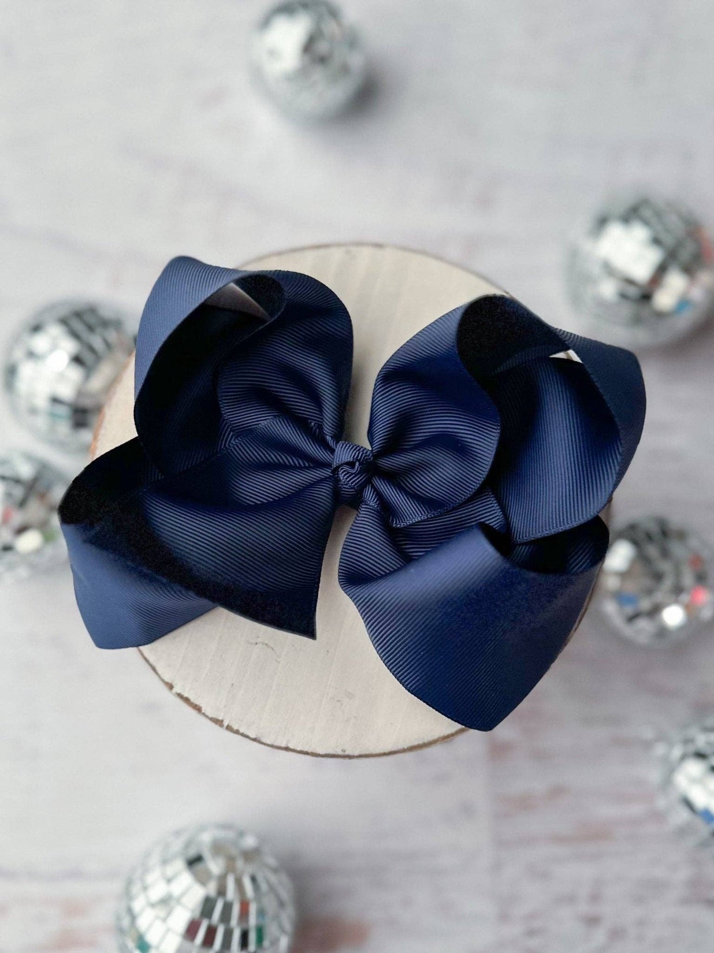 5.5" Oversize Grosgrain Hair Bow | Alligator Clip