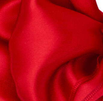 SATIN FAB: red / cherry