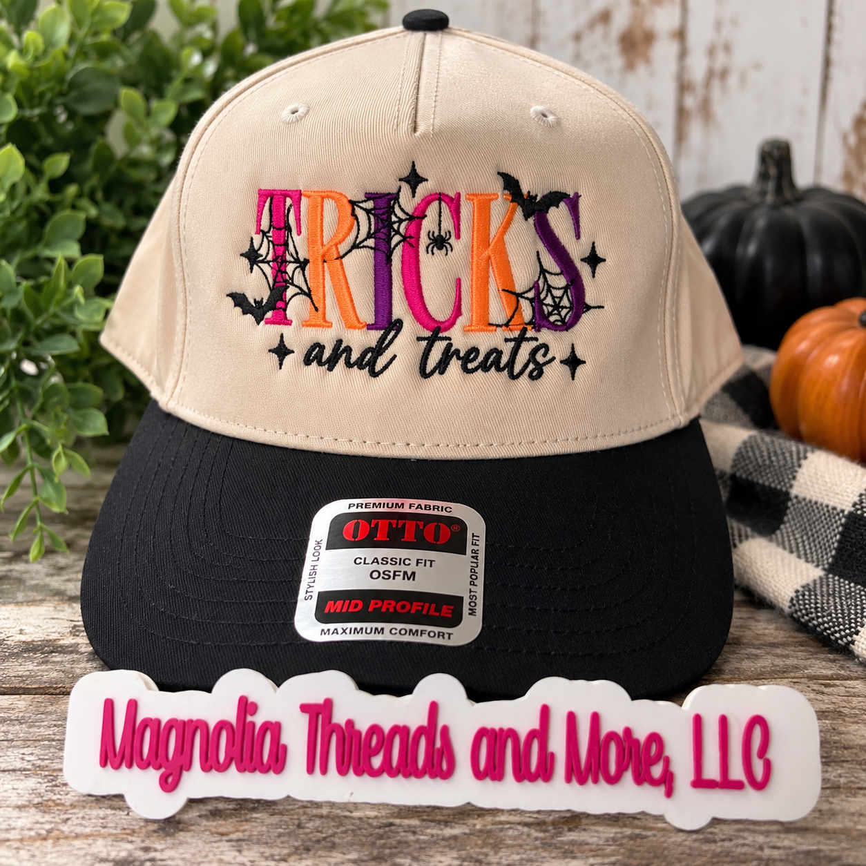 Spooky Season Tricks & Treats OTTO Trucker Hat