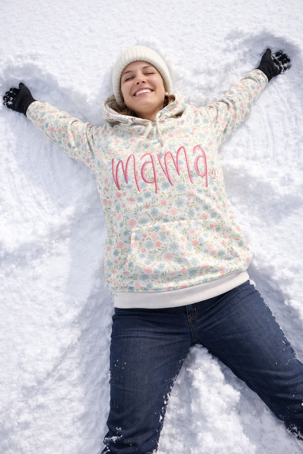 Mama Print Hoodie