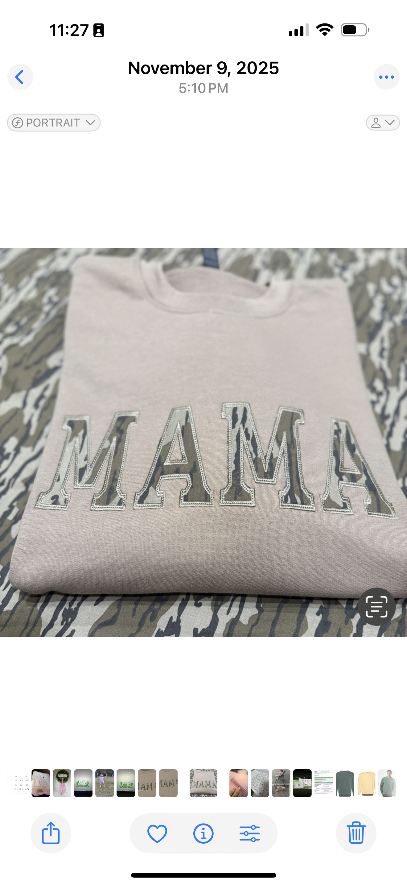 Bottomland Camo Mama Sweatshirt
