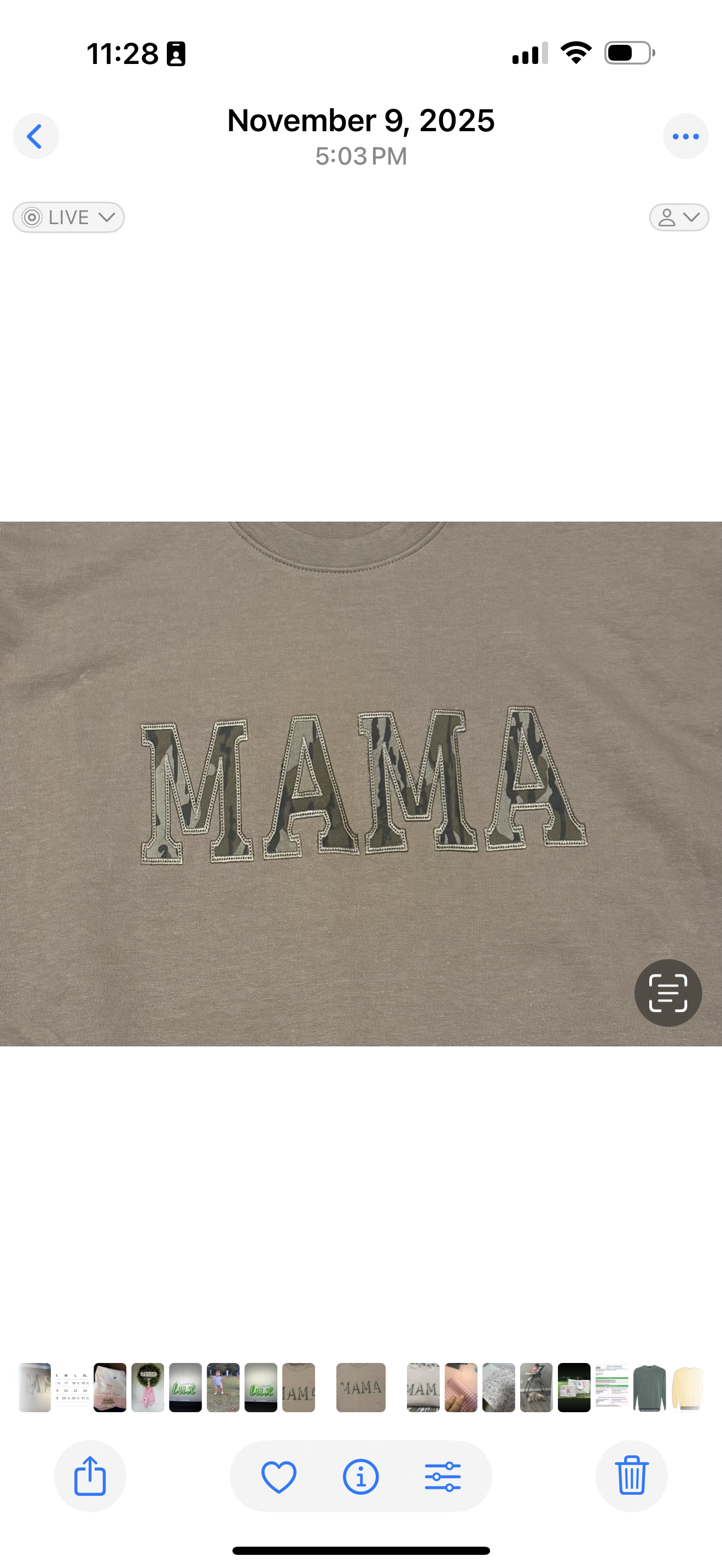 Bottomland Camo Mama Sweatshirt