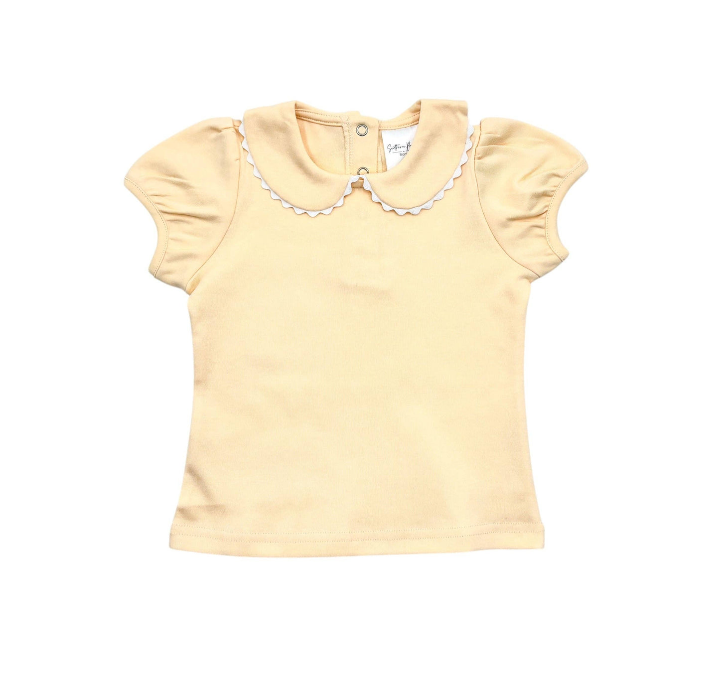 Shirt- Scalloped Collared SS