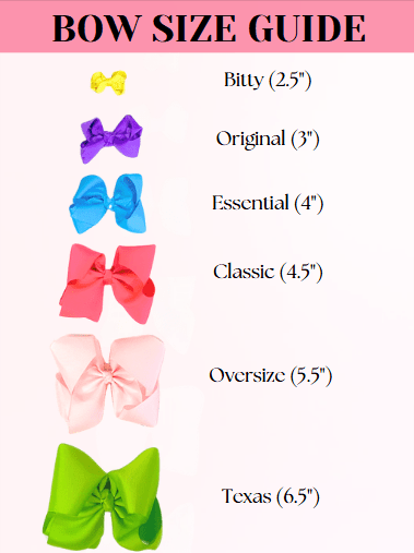 3" Original Grosgrain Hair Bow | Clip or Headband
