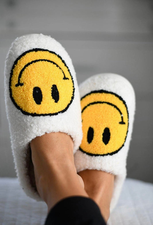 Smiley Face Slippers